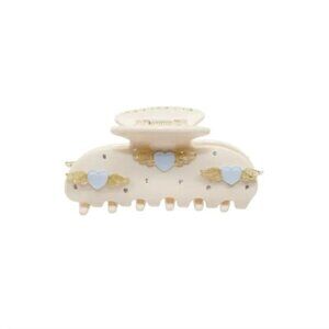 Heart wings claw clip